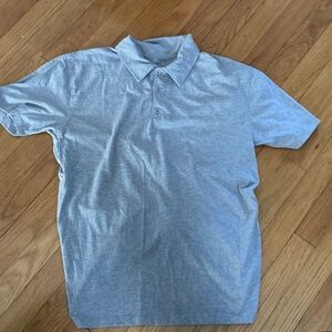 Stylish Gray Polo Shirt for Men size large